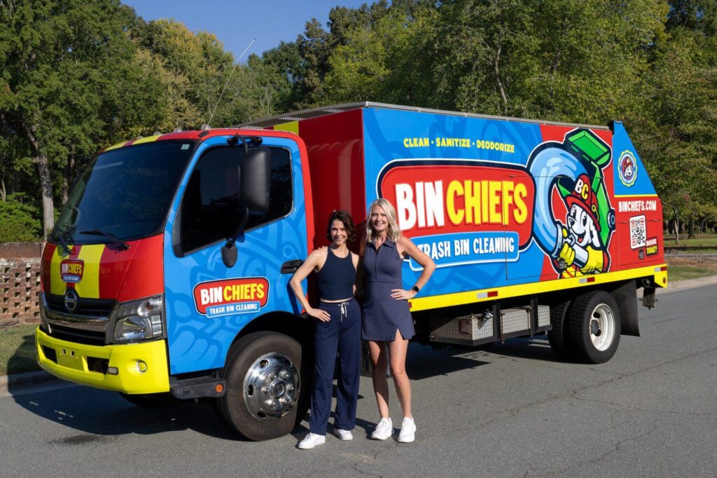 Bin Chiefs owners Elspeth and Ashley